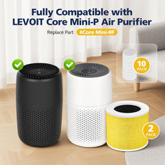 Cabiclean Core Mini gros plan structure non tissée pour meilleure filtration