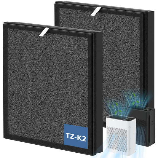 Cabiclean TZ-K2 pack face montrant deux filtres pour remplacement rapide