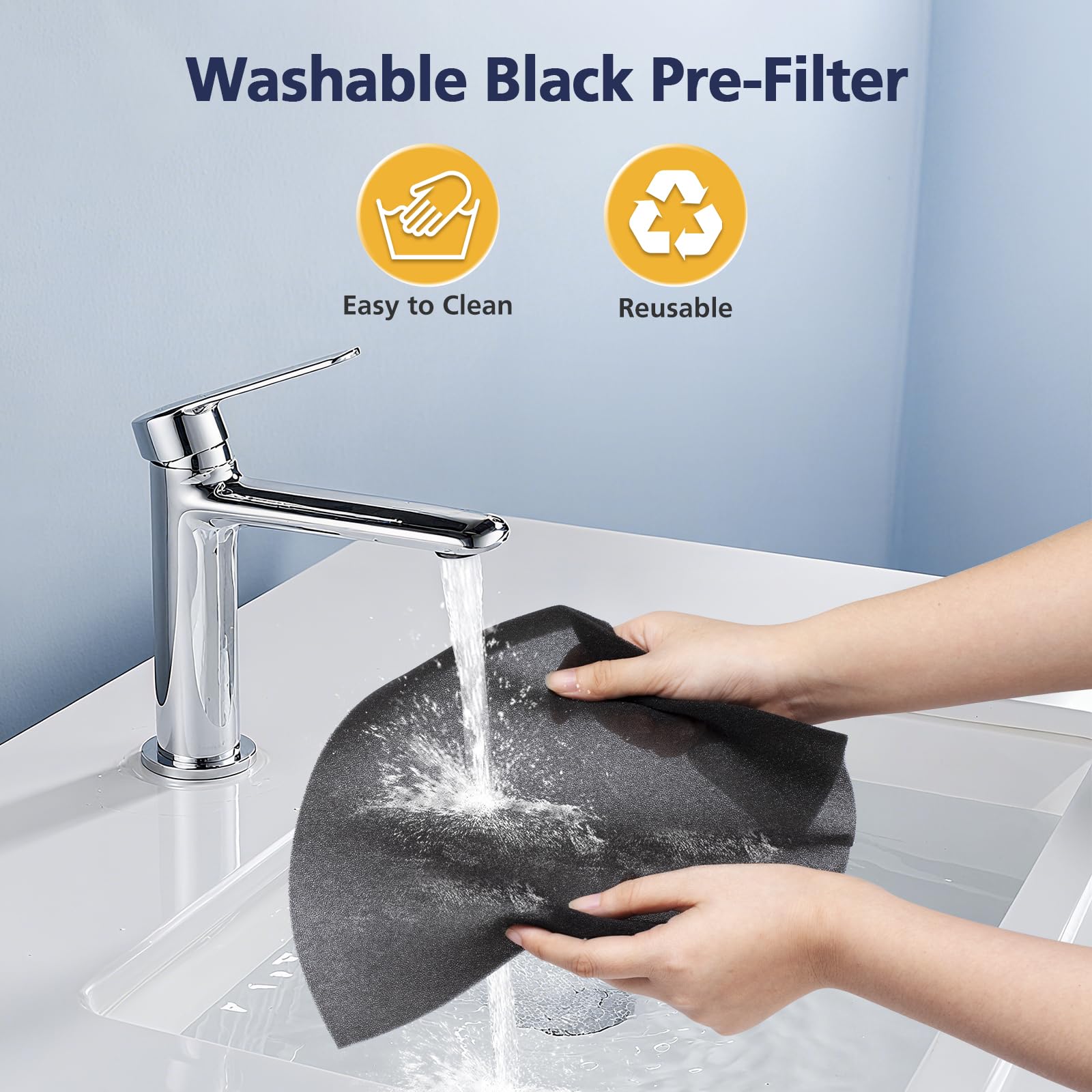 Cabiclean TZ-K2 installation à la main remplacement facile et sans outil