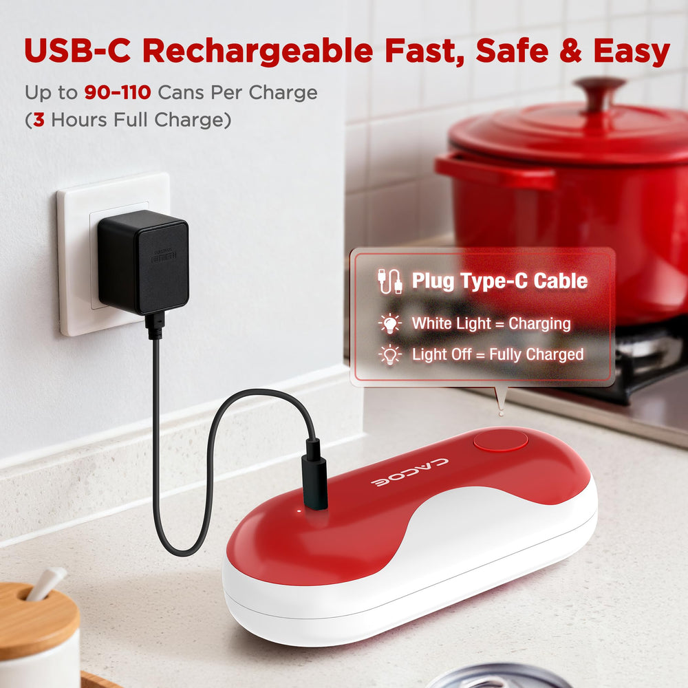 CACOE port USB-C pour recharge rapide et liberté sans fil