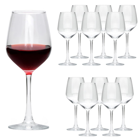 Cadamada vue avant lot de 12 verres élégant pour service uniforme