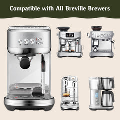 Caffe Assaggio en usage dans réservoir Breville pour nettoyage efficace des conduites