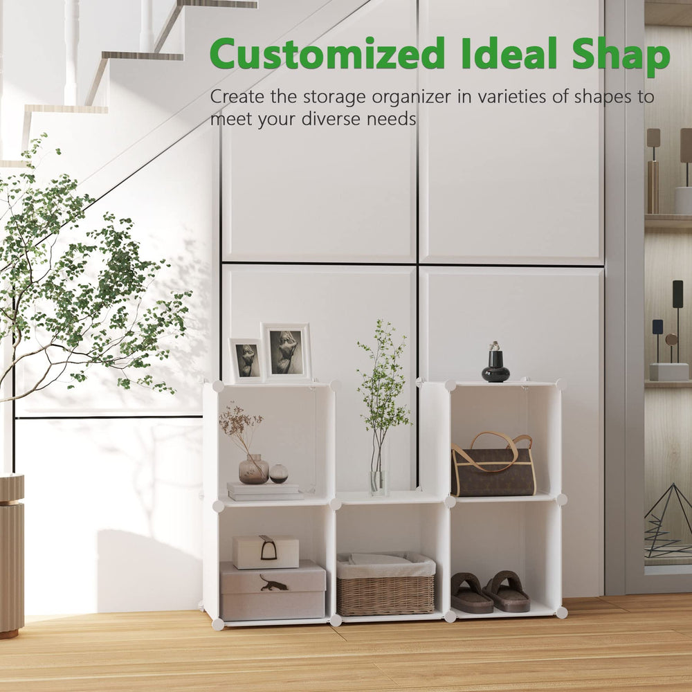 C&AHOME cube contenant une boîte de rangement prouvant capacité utile