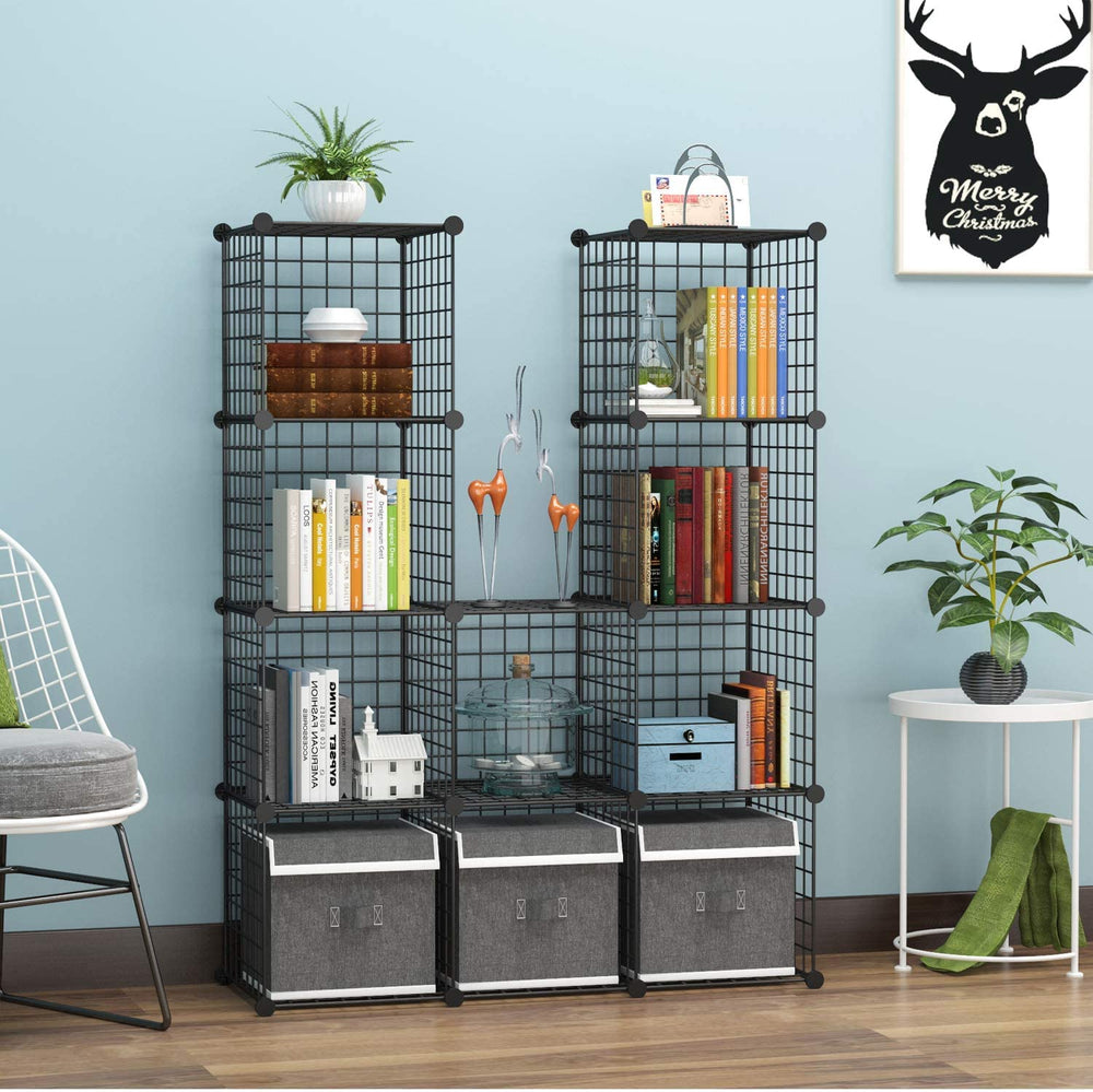 C&AHOME étagère dans un salon rangement esthétique et polyvalent