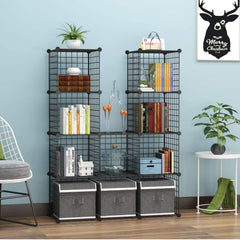C&AHOME étagère dans un salon rangement esthétique et polyvalent