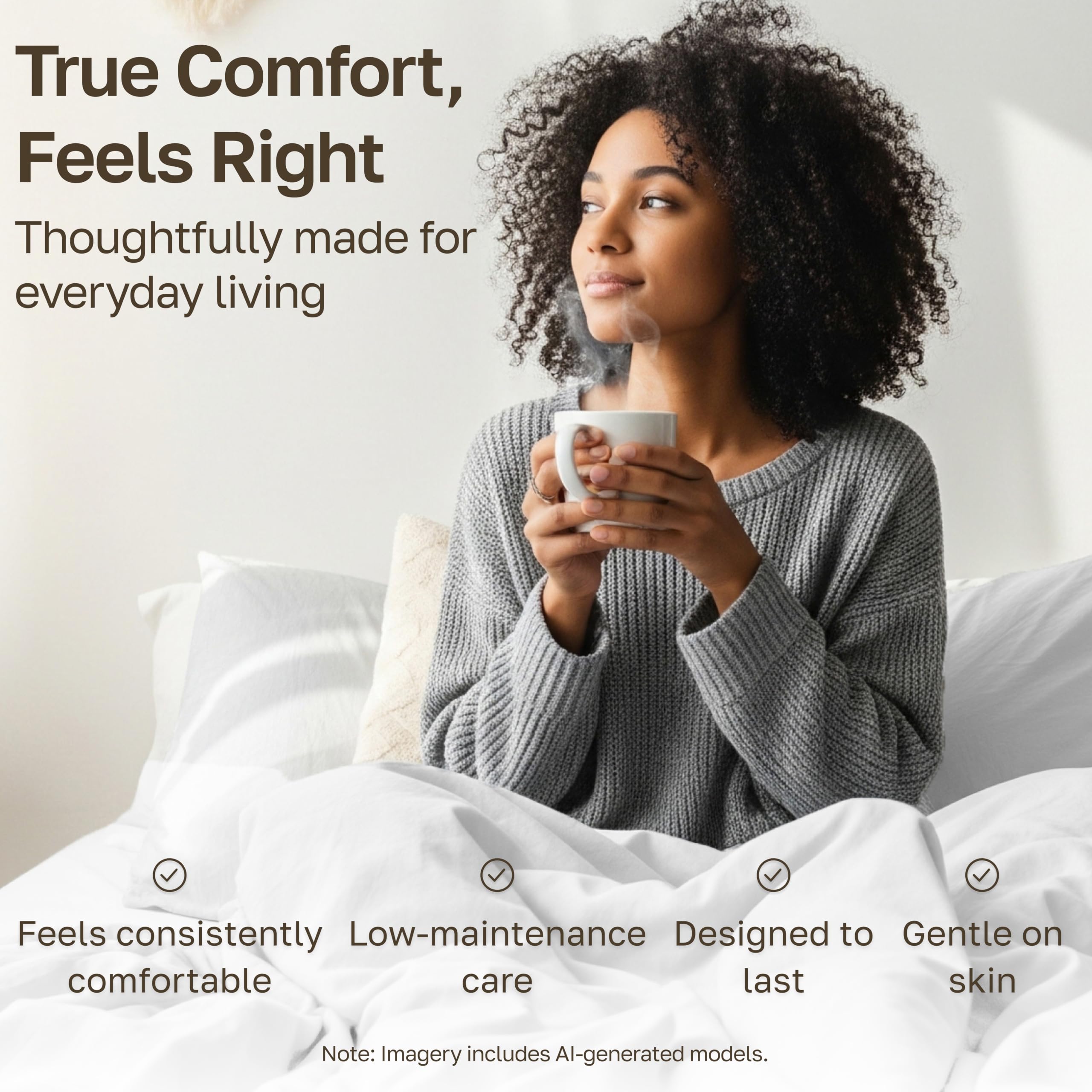 California Design Den démonstration d'échelle montrant adaptation aux matelas épais