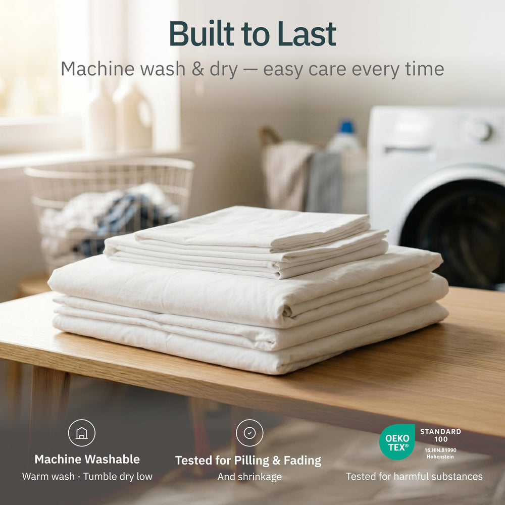 California Design Den drap posé sur matelas Twin XL pour comparaison d'échelle