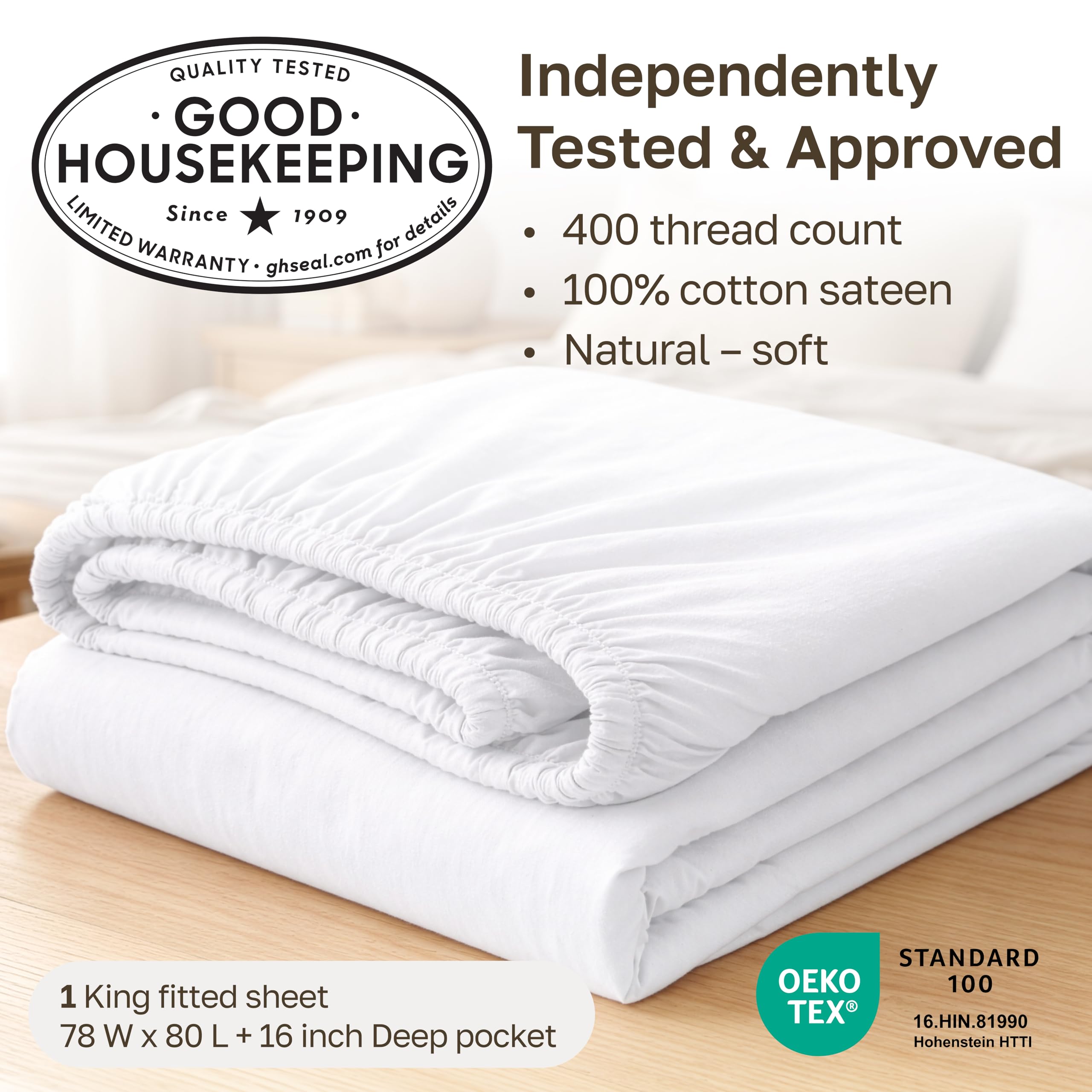 California Design Den détail poche 16 pouces assurant maintien du matelas