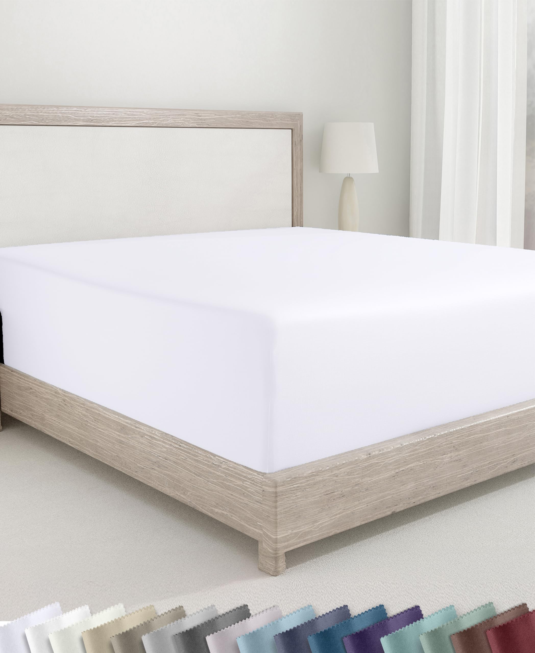 California Design Den drap-housse face avant montrant l'ajustement parfait