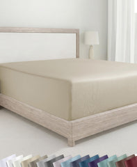 California Design Den drap-housse face avant beige, tenue nette