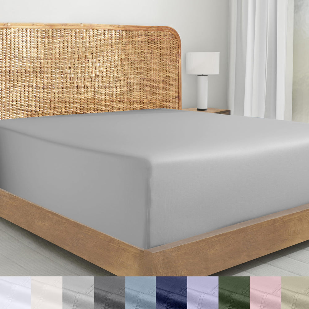 California Design Den drap-housse face avant montrant l'ajustement et confort
