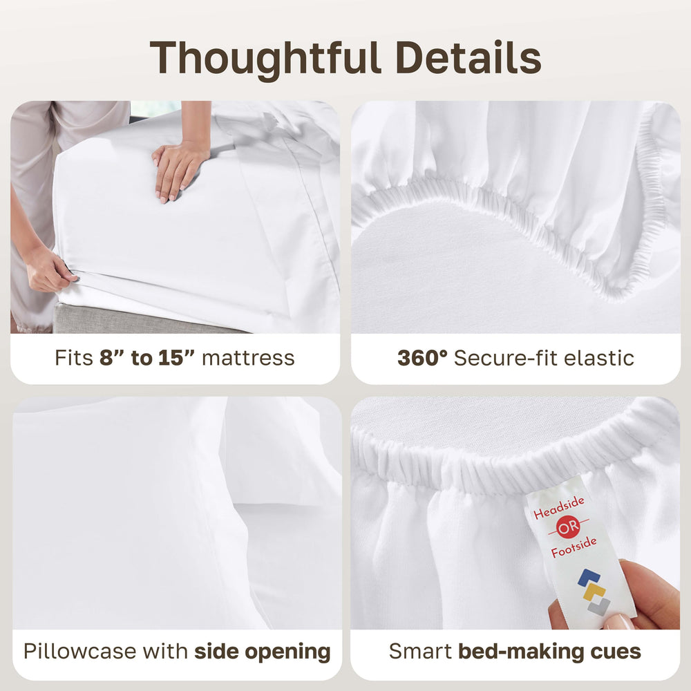 California Design Den draps posés sur lit twin illustrant confort et style