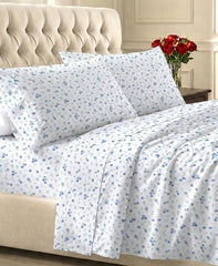 California Design Den face du paquet montrant l’ensemble Twin XL et son motif floral