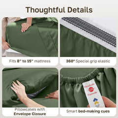 California Design Den taie enveloppe montrant fermeture soignée et confort hypoallergénique