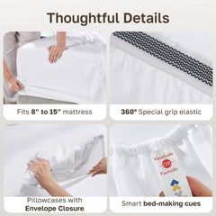 California Design Den taie d'oreiller enveloppe maintenant l'oreiller sans glisser