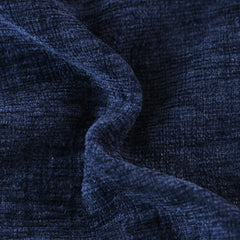 CaliTime gros plan du tissu poly chenille illustrant texture douce et résistante