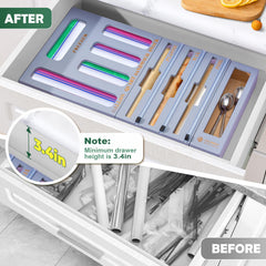 Calmbee petite boîte de rangement pour pinces et attaches, organisation efficace
