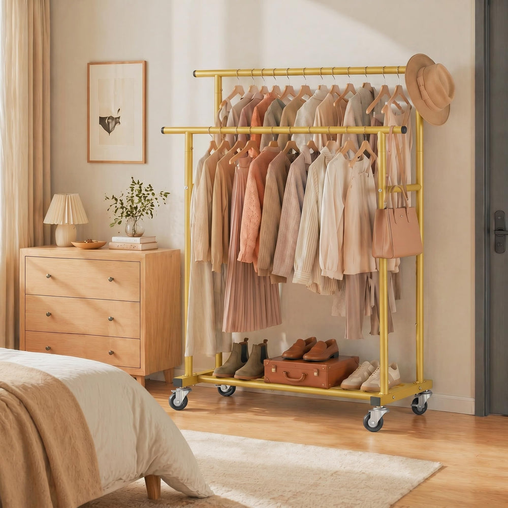 Calmootey barres latérales avec foulards illustrant rangement d’accessoires