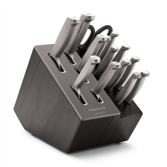 Calphalon coffret vue de face montrant rangement organisé et gain de temps