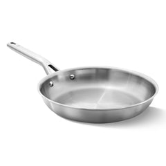 Calphalon poêle 10" face avant en acier brossé pour cuisson rapide