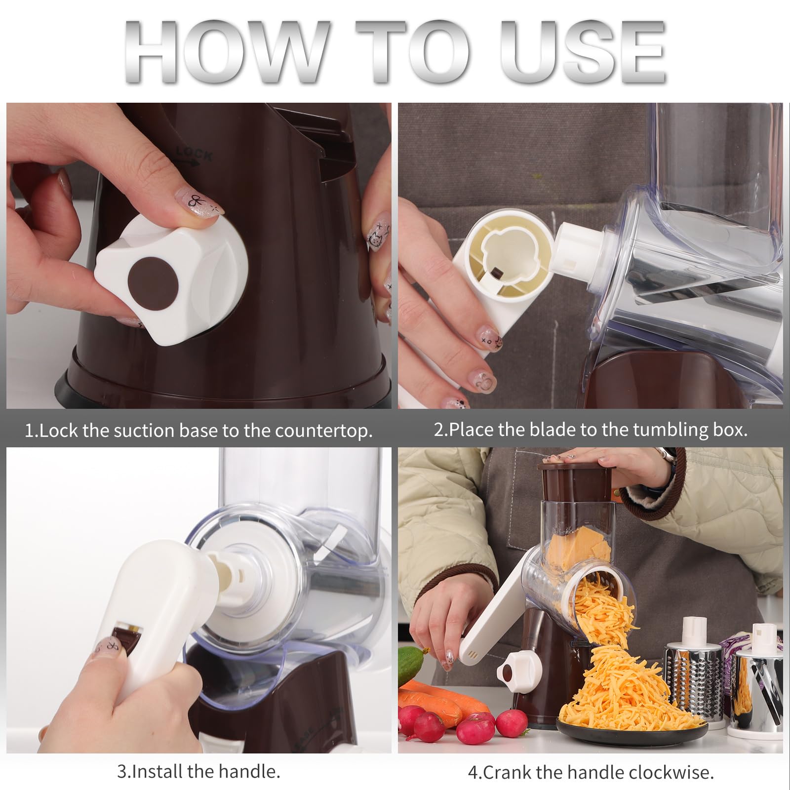Cambom texture râpe fromage créant copeaux parfaits pour gratin
