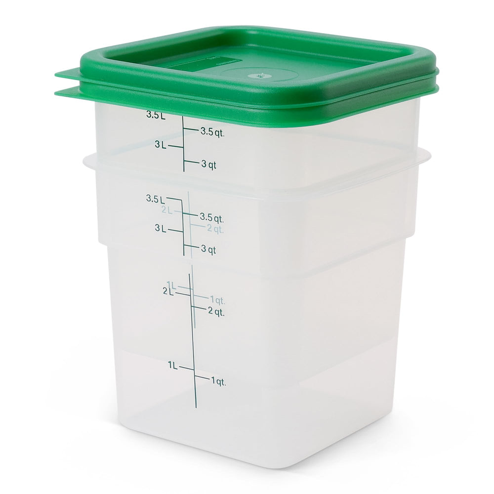Cambro contenant avec contenu visible pour repérage rapide