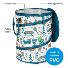 Camco gros plan doublure PVC résistant humide et déchirures
