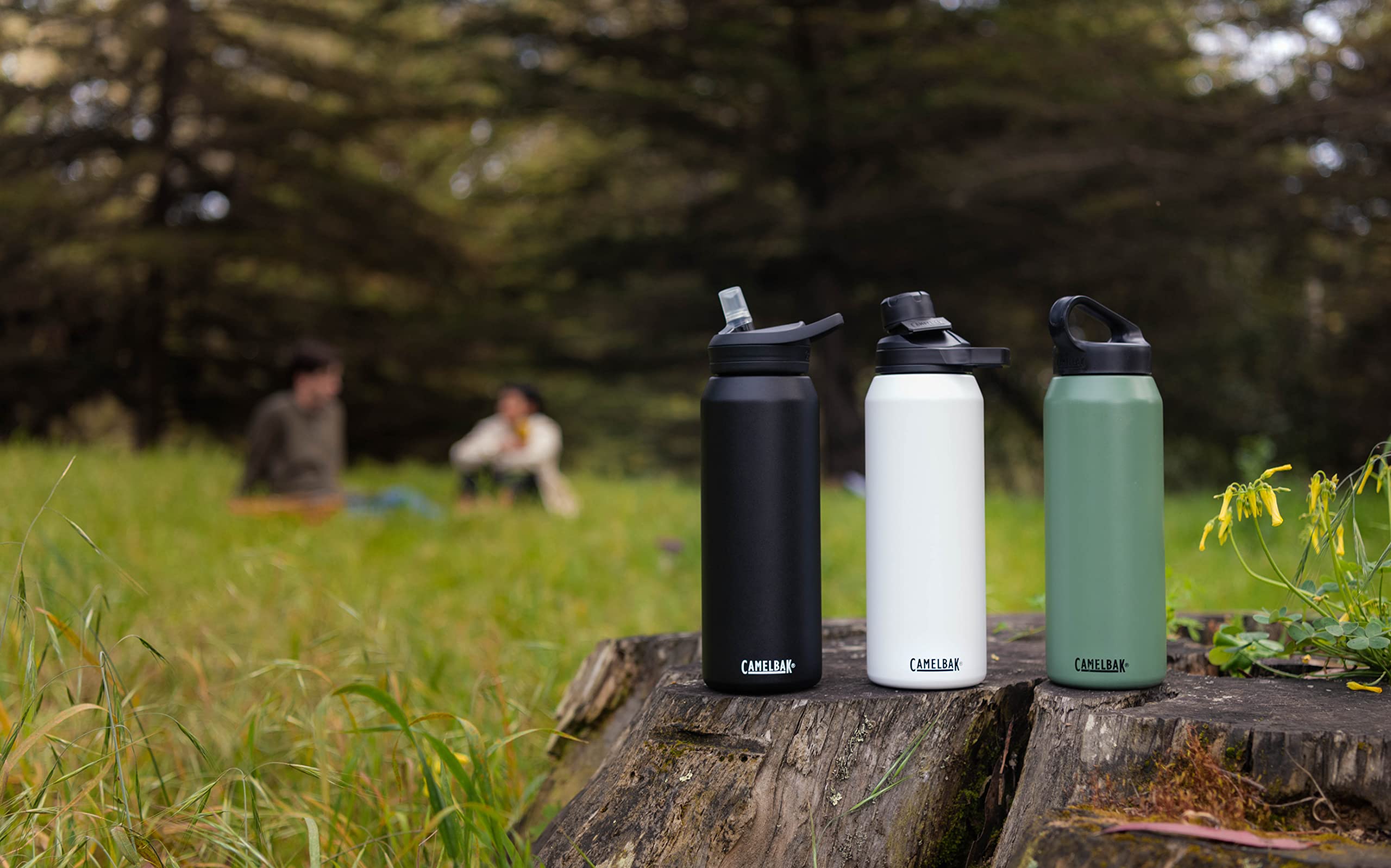 CamelBak bouchon et poignée détaillés pour transport sans fuite