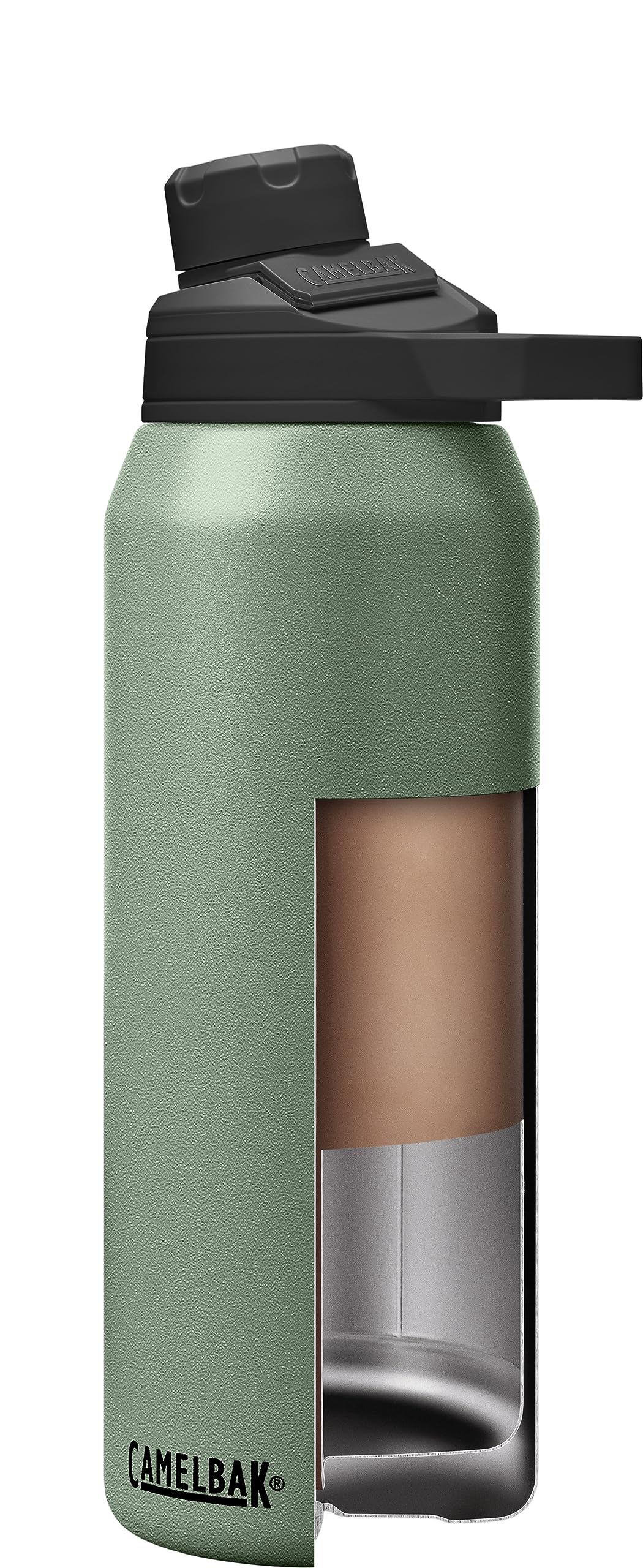 CamelBak Chute Mag 32oz comparaison d’échelle montrant capacité pratique pour la journée