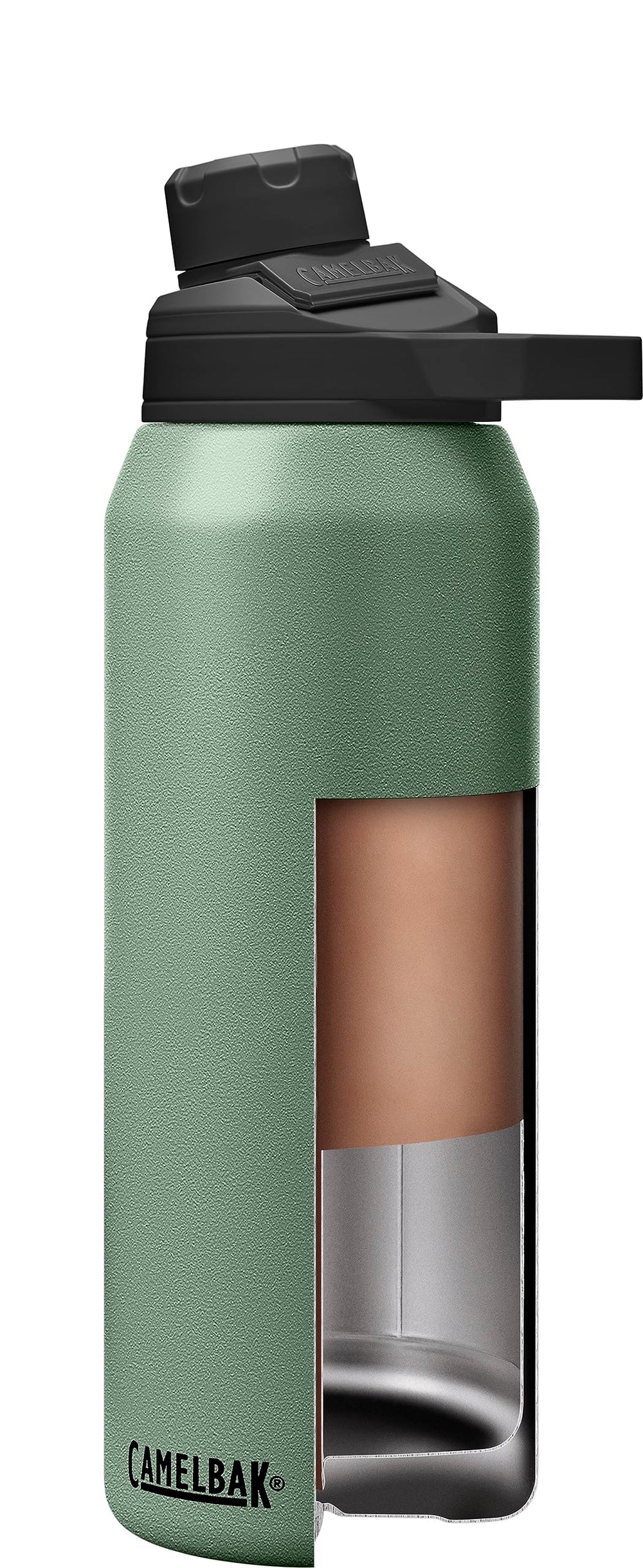 CamelBak Chute Mag 32oz comparaison d’échelle montrant capacité pratique pour la journée