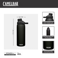 CamelBak Chute Mag finition poudrée résistante montrant texture antidérapante