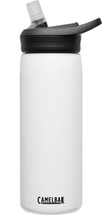 CamelBak Eddy+ face avant montrant design blanc et poignée pratique