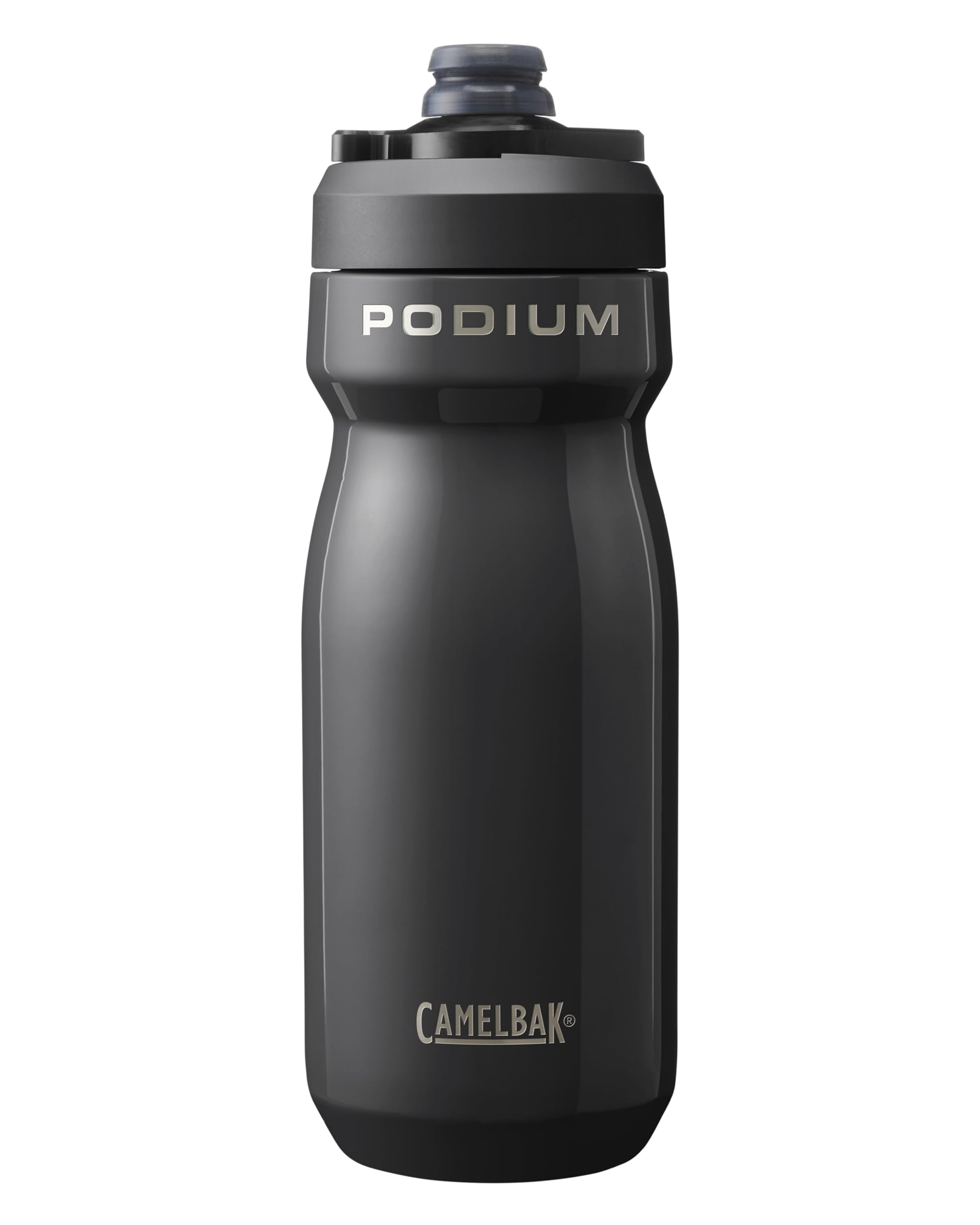 CamelBak Podium vue avant noire montrant la forme et la capacité pratique
