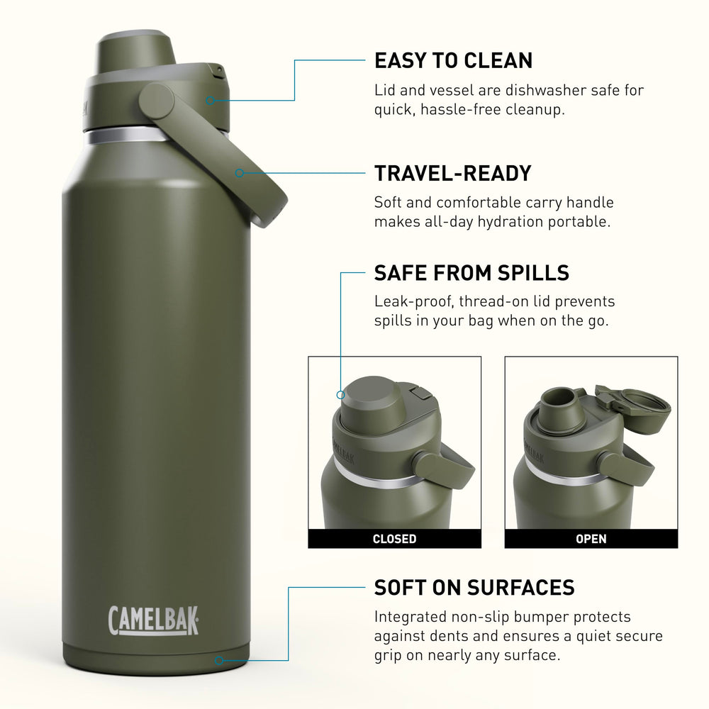 CamelBak Thrive Chug base amortissante pour meilleure stabilité et protection contre les chocs
