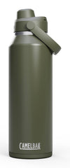 CamelBak Thrive Chug vue avant montrant la capacité et le fini moss, pratique pour longues journées