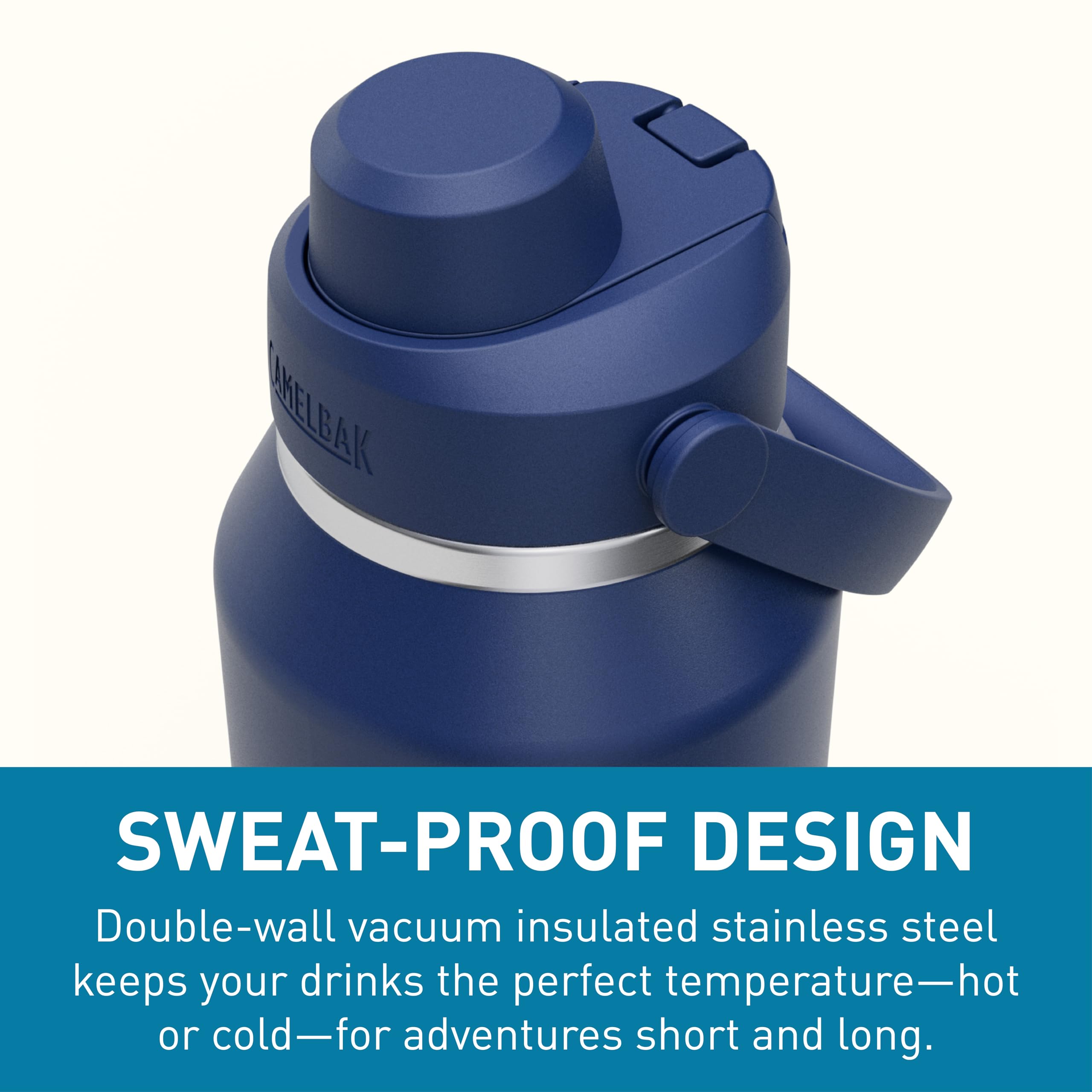 CamelBak Thrive Chug texture extérieure anti‑sueur réduisant condensation