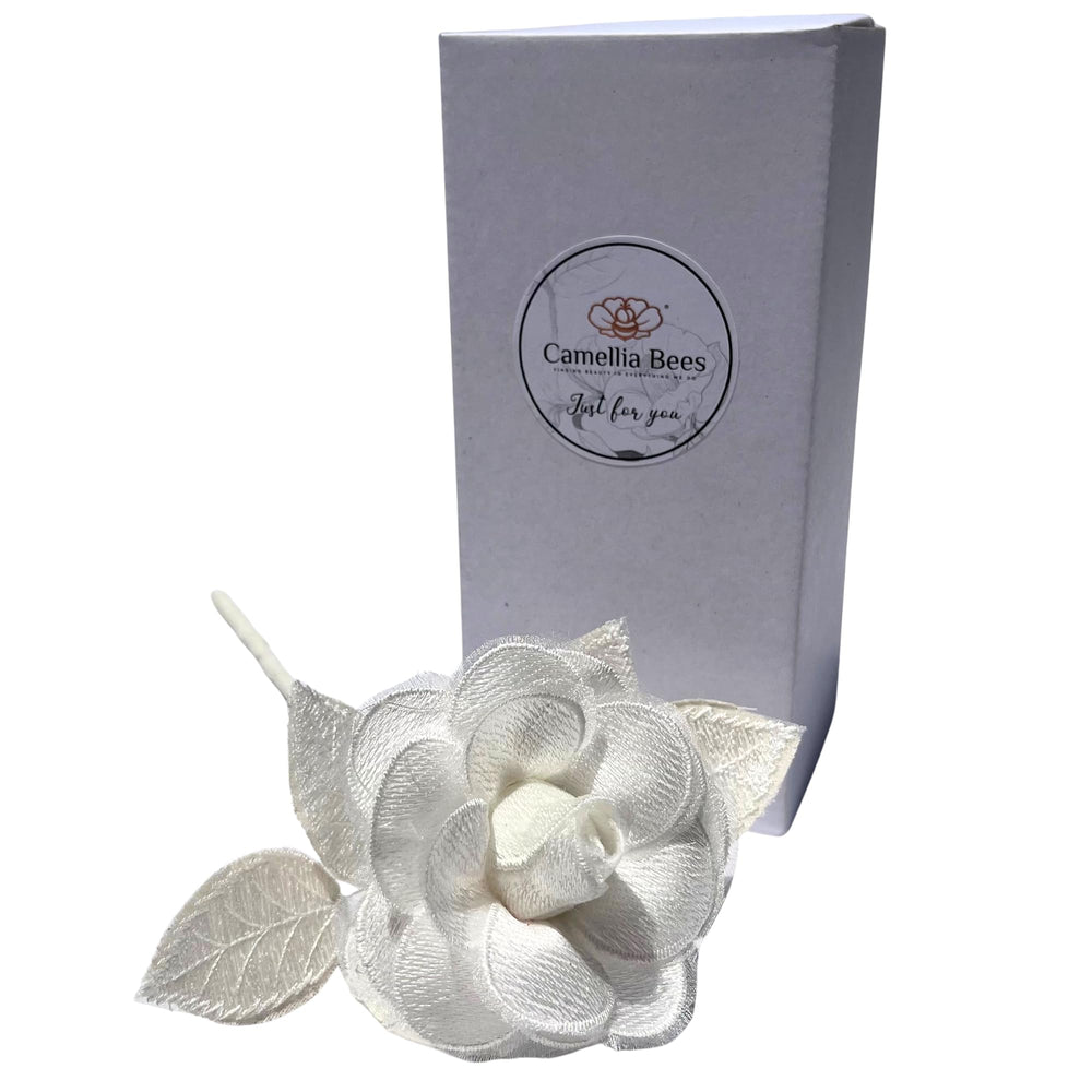 Camellia Bees tige en acier flexible ajustée, permet un positionnement facile