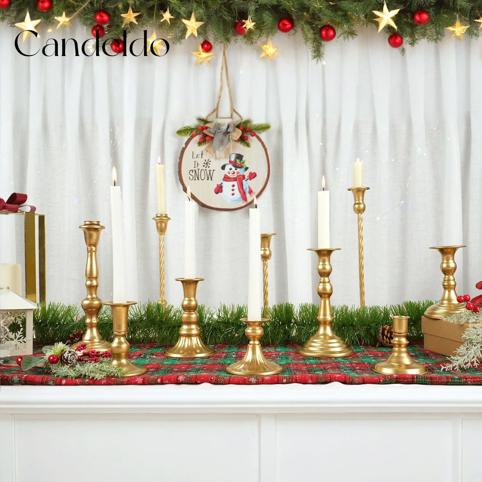 Candeldo bougeoirs intégrés à une décoration de salle à manger pour style cohérent