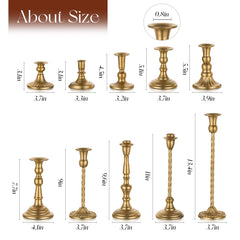 Candeldo gros plan sur la finition or brossé et texture métallique pour durabilité
