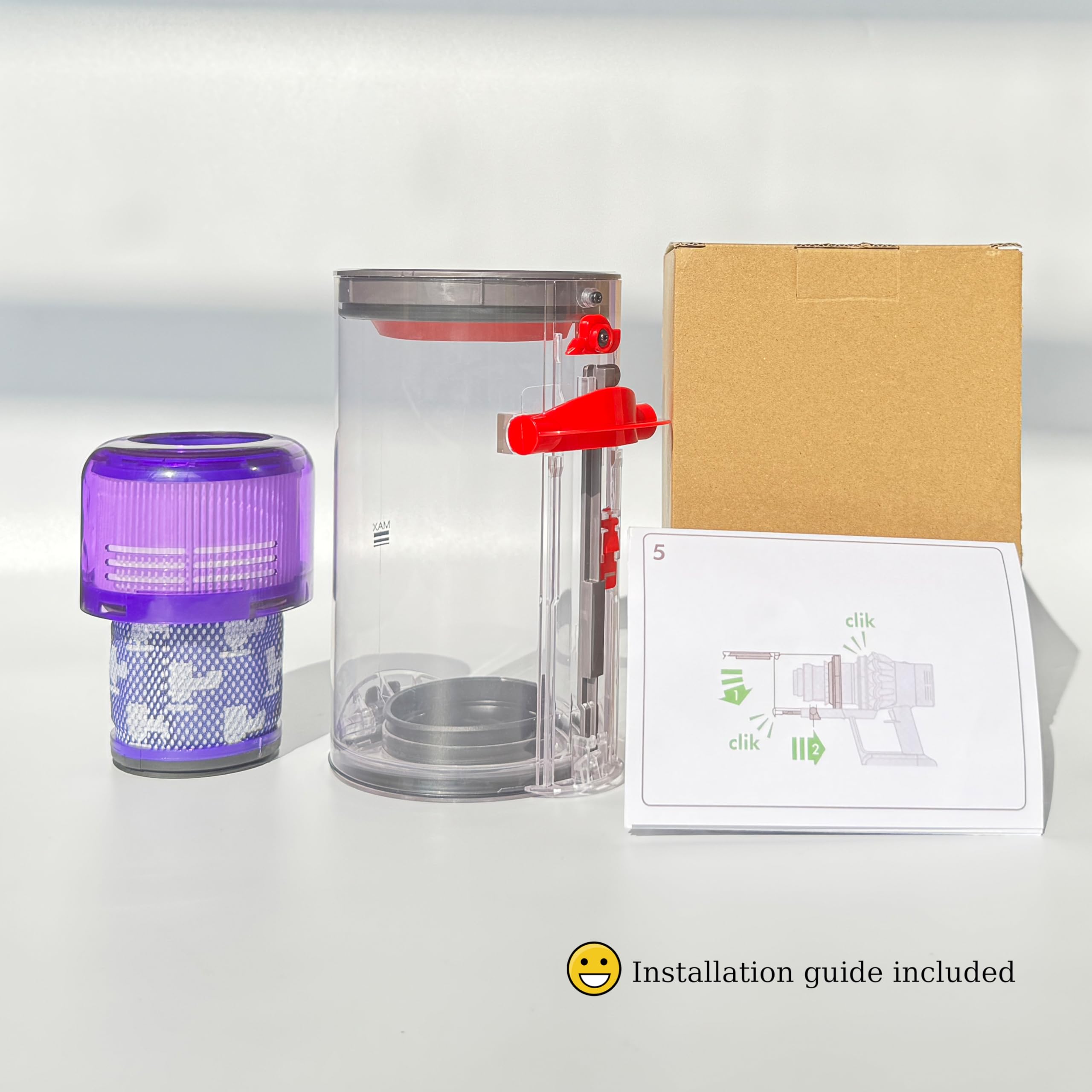 CandgFun matériau transparent et épais montrant durabilité