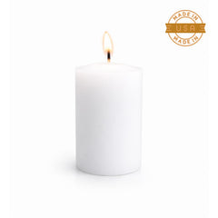 Candlestock gros plan sur cire et mèche pour combustion stable
