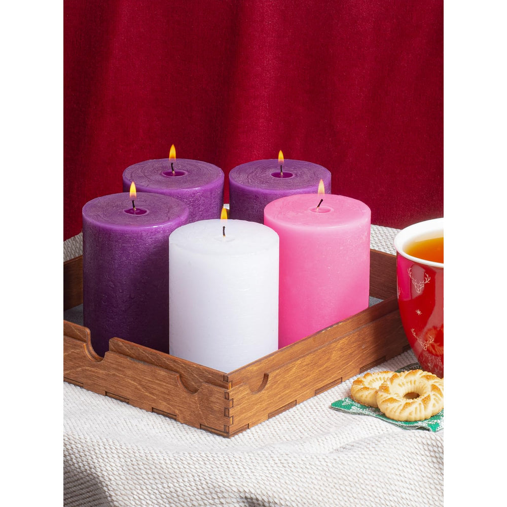 CANDWAX détail de la mèche coton illustrant combustion régulière et faible fumée