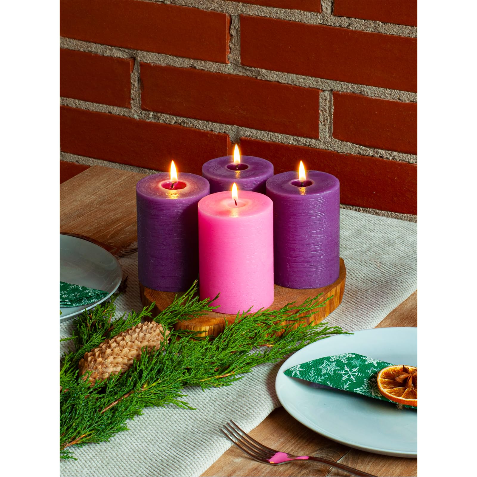 CANDWAX comparaison d'échelle avec main, montre la taille 3x4 inches