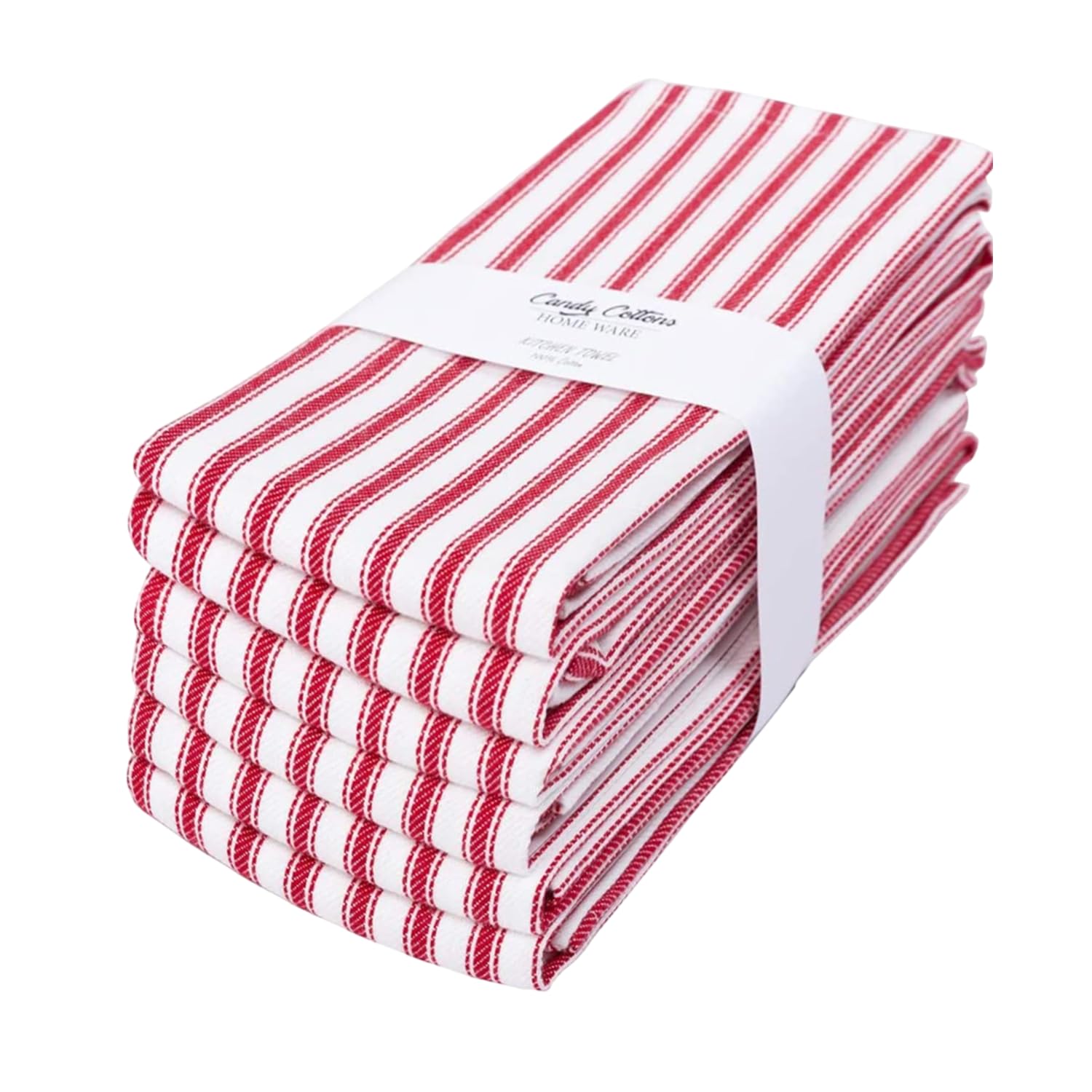 Candy Cottons gros plan sur la texture coton ring spun pour une absorption maximale