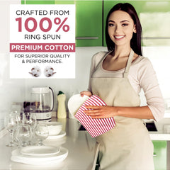 Candy Cottons torchon utilisé pour sécher la vaisselle, gain de temps et efficacité