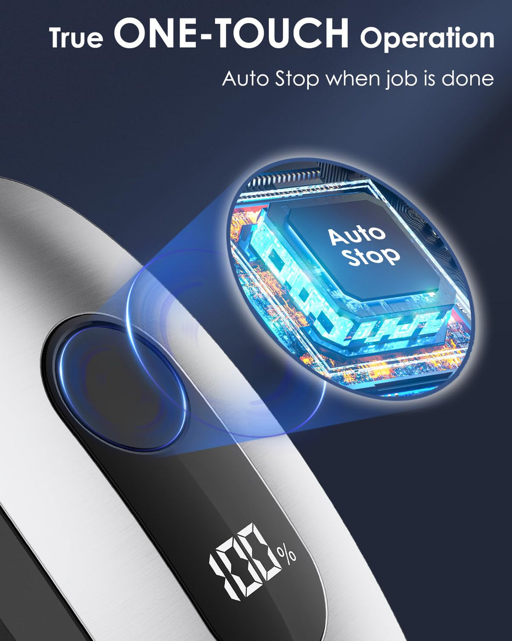 Affichage LED de batterie Canslab IRON, vérification rapide du niveau d'énergie
