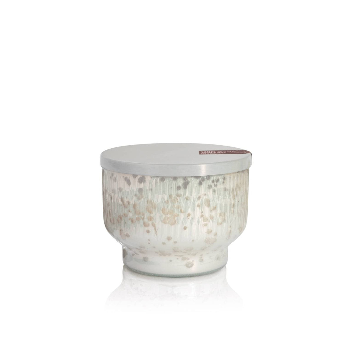 Capri Blue jarre face 10 oz montrant design festif et décoration
