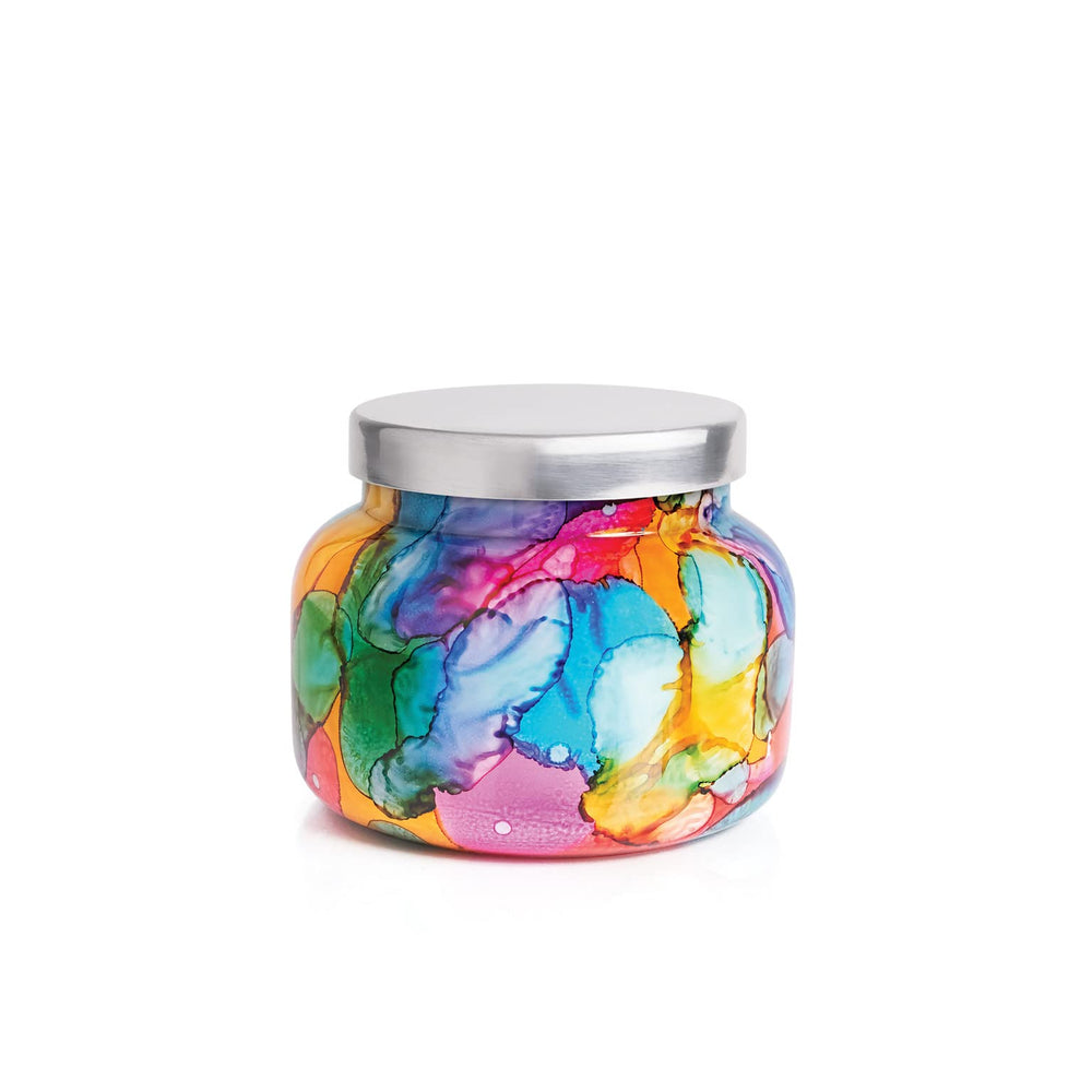 Capri Blue pot face coloré montrant design vibrant et attrait décoratif