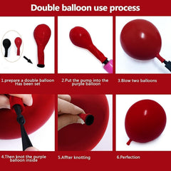Détail cluster de ballons Captank, profondeur et volume décoratif