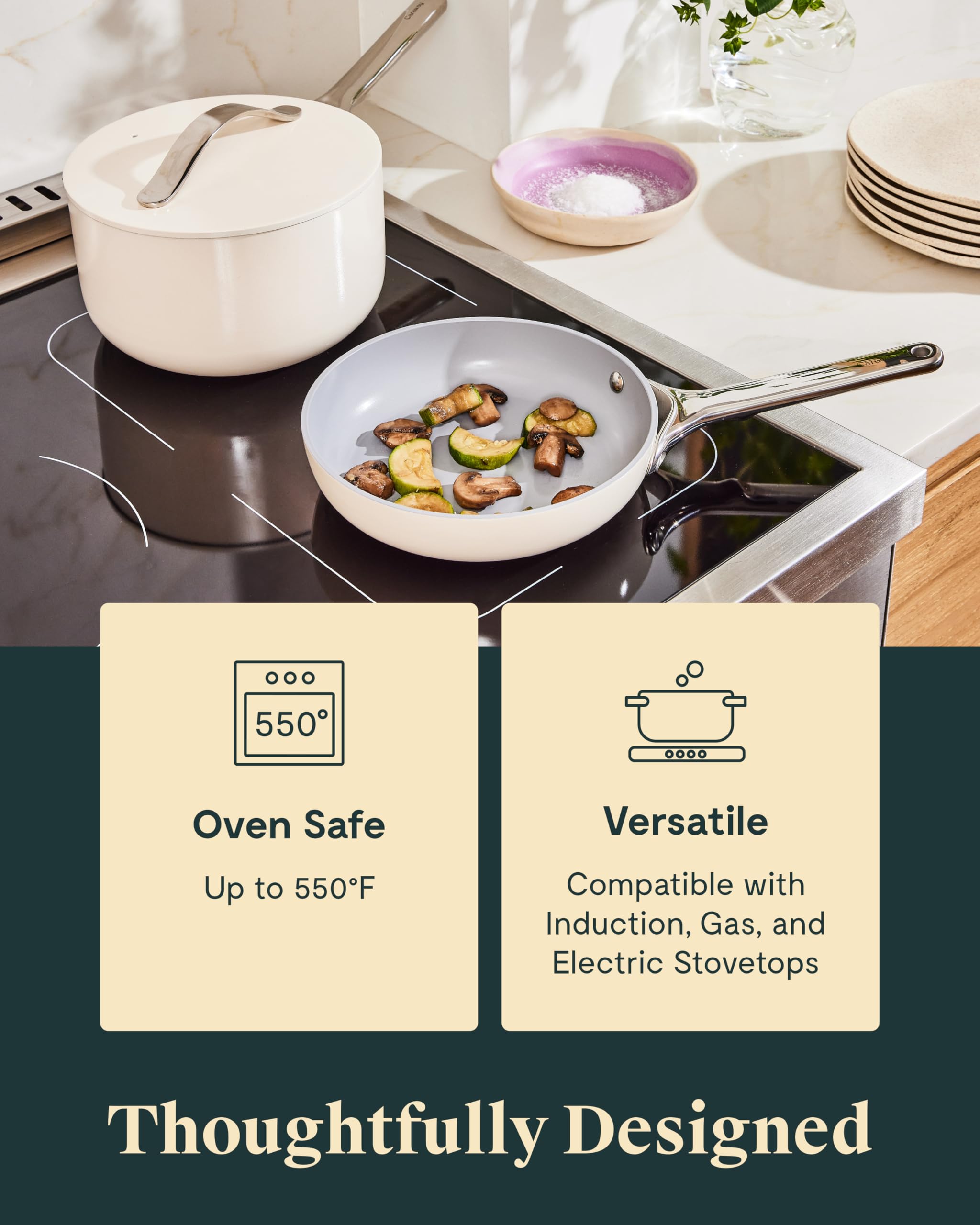 Caraway mini casserole en usage pour petites sauces et réductions rapides